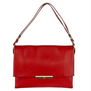 Celine Blade Red Shoulder Bag